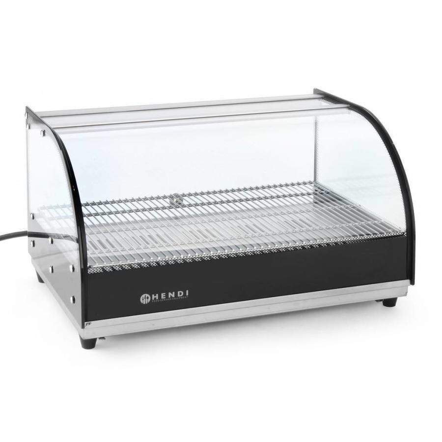 Infrared Warming Display Case | Stainless Steel