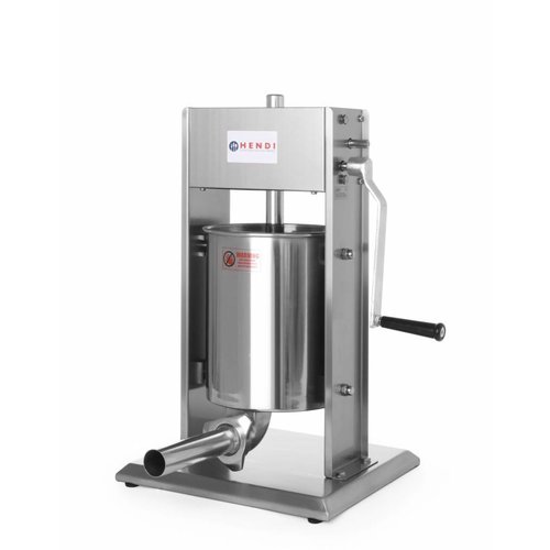  Hendi Machine de remplissage de saucisses professionnelle | 10 litres 