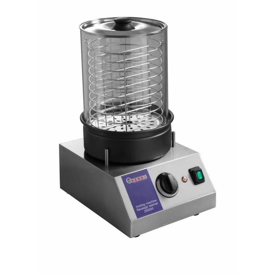 Hotdog warmer | stainless steel
