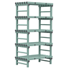 HorecaTraders REA Eurostelling 4 schappen 1500(l)x500(d)x1750(h)mm