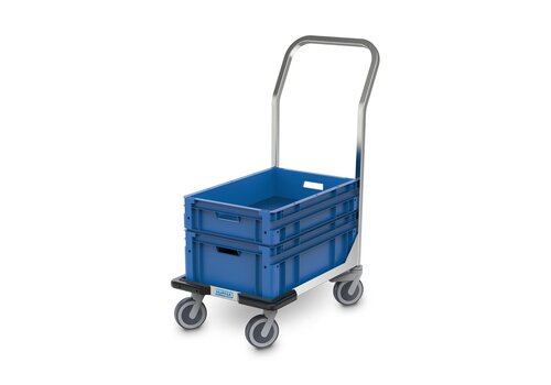  HorecaTraders Chariot à paniers pour bacs euro 