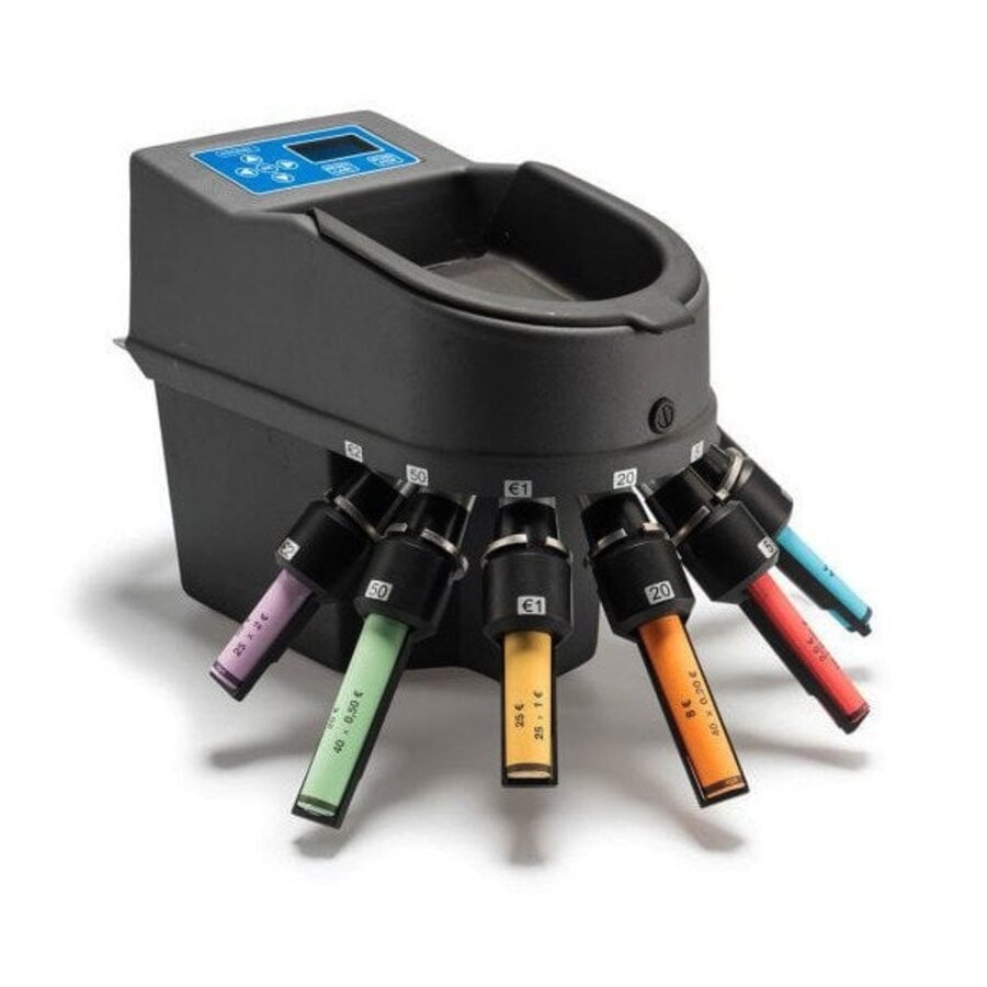 Catch tube set | Coin counting machine PRO 801-M | 8 pieces