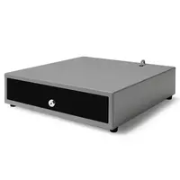 Kassenschublade Schwarz/Grau 8 Münzfächer + 4 Scheinfächer Elektrisch (24V) 440x460x110mm