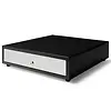HorecaTraders Kassalade HP-123 Zwart/RVS  8 Muntvakken + 4 Biljetvakken Handmatig 405x420x110mm