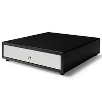 Kassalade HP-123 Zwart/RVS  8 Muntvakken + 4 Biljetvakken Handmatig 405x420x110mm