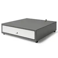 Kassalade 423  Grijs/RVS 8 Muntvakken + 4 Biljetvakken  Elektrisch (12V/24V) 405x423x113mm