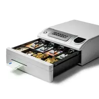 Tiroir-caisse ND-350 Blanc 4 compartiments pièces + 4 compartiments billets Manuel Code PIN + Alarme 354 x 418 x 165 mm