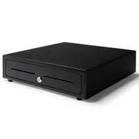 Kassalade 410 USB Zwart 8 Muntvakken + 4 Biljetvakken Elektrisch (USB) 410x415x110mm