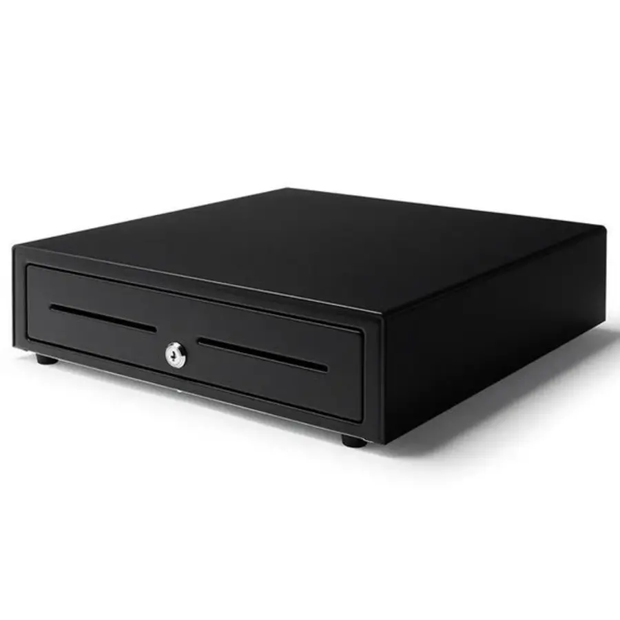 Kassenlade 410 USB Schwarz 8 Münzfächer + 4 Scheinfächer Elektrisch (USB) 410x415x110mm