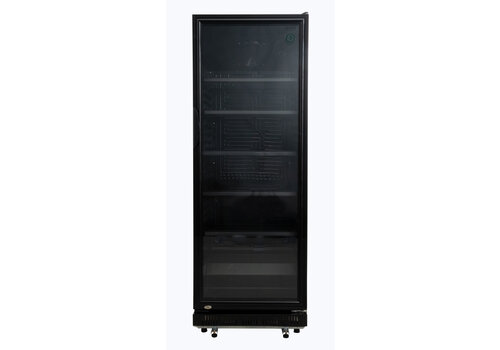  Exquisit Kühlschrank | Schwarz | 62x58x(h)173 cm | 347 L | No-Frost 