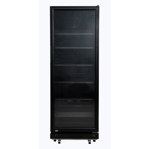  Exquisit Kühlschrank | Schwarz | 62x58x(h)173 cm | 347 L | No-Frost 