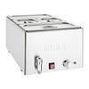 Buffalo Bain-marie Buffalo avec robinet et casseroles 327 x 645 x 432 mm