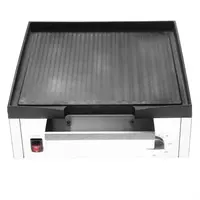Cast iron countertop griddle 1.8kw 20.3x 43x 32cm