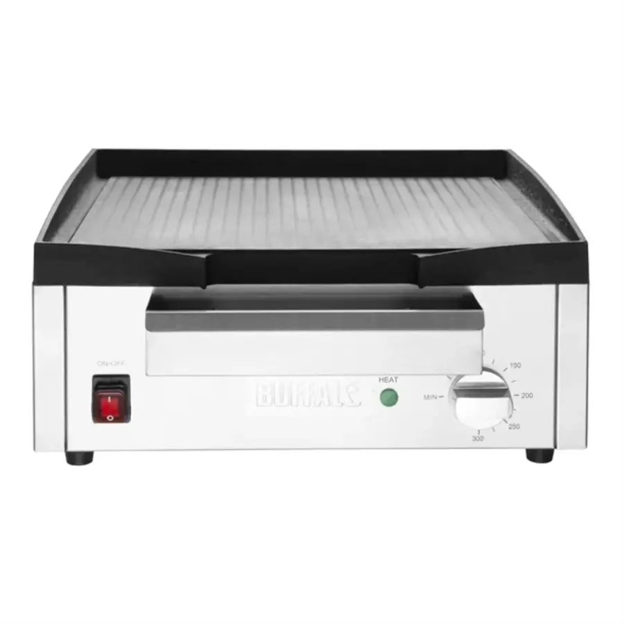 Plaque de cuisson de comptoir en fonte 1,8 kW 20,3 x 43 x 32 cm