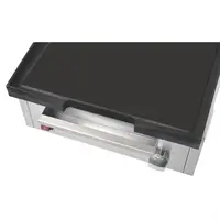 Cast iron countertop griddle 1.8kw 20.3x 43x 32cm