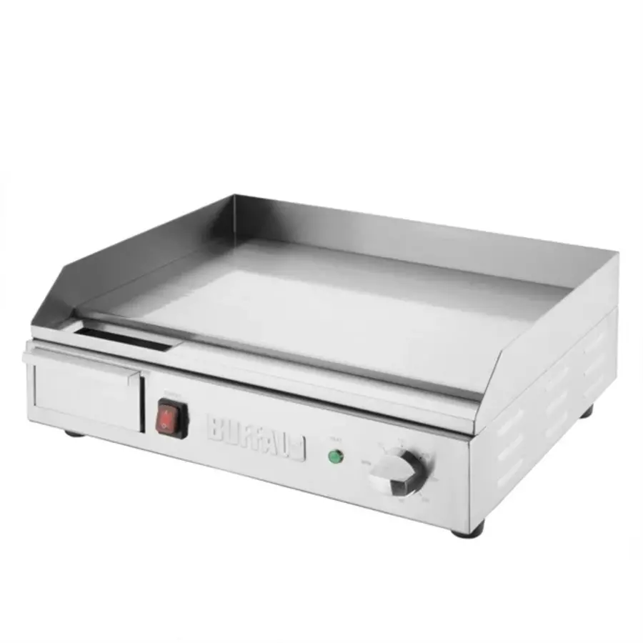 Elektrische Grillplatte aus Edelstahl 20 x 52,5 x 46,5 cm