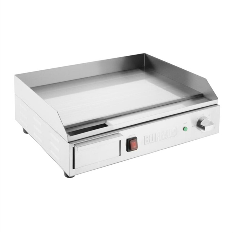Elektrische Grillplatte aus Edelstahl 20 x 52,5 x 46,5 cm