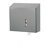 HorecaTraders Porte-rouleau de papier toilette 4 rouleaux en acier inoxydable 35 x 37,7 x 13,3 cm
