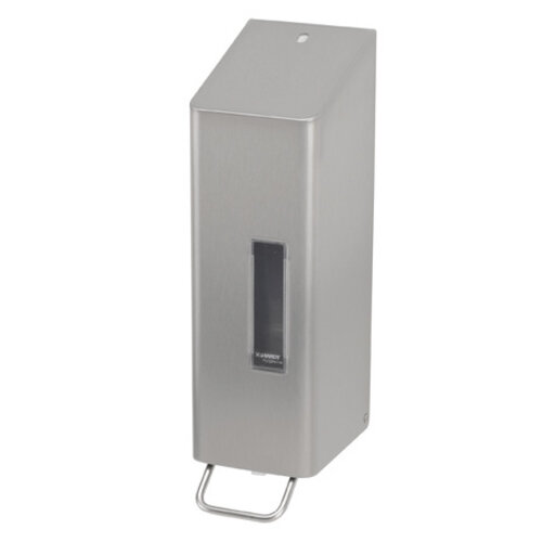  HorecaTraders Zeepdispenser 1200 ml RVS 32,7 x 9,7 x 14,8cm 