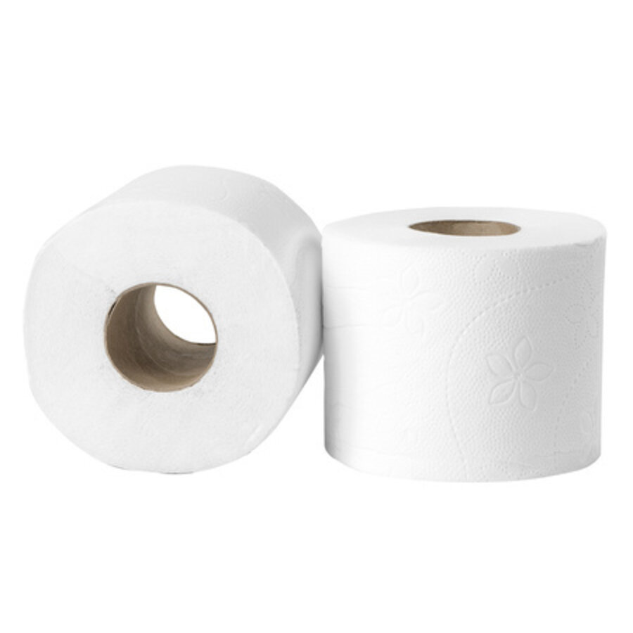 Toilettenpapier Zellstoff 2-lagig/400 Blatt