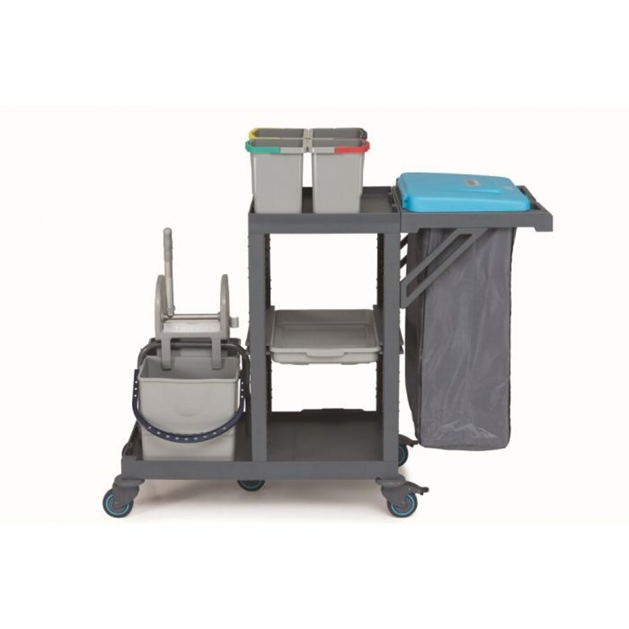Chariot de nettoyage | plastique | Professionnel