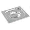 Vogue Edelstahldeckel mit Griff | GN 1/6-AUSGANG