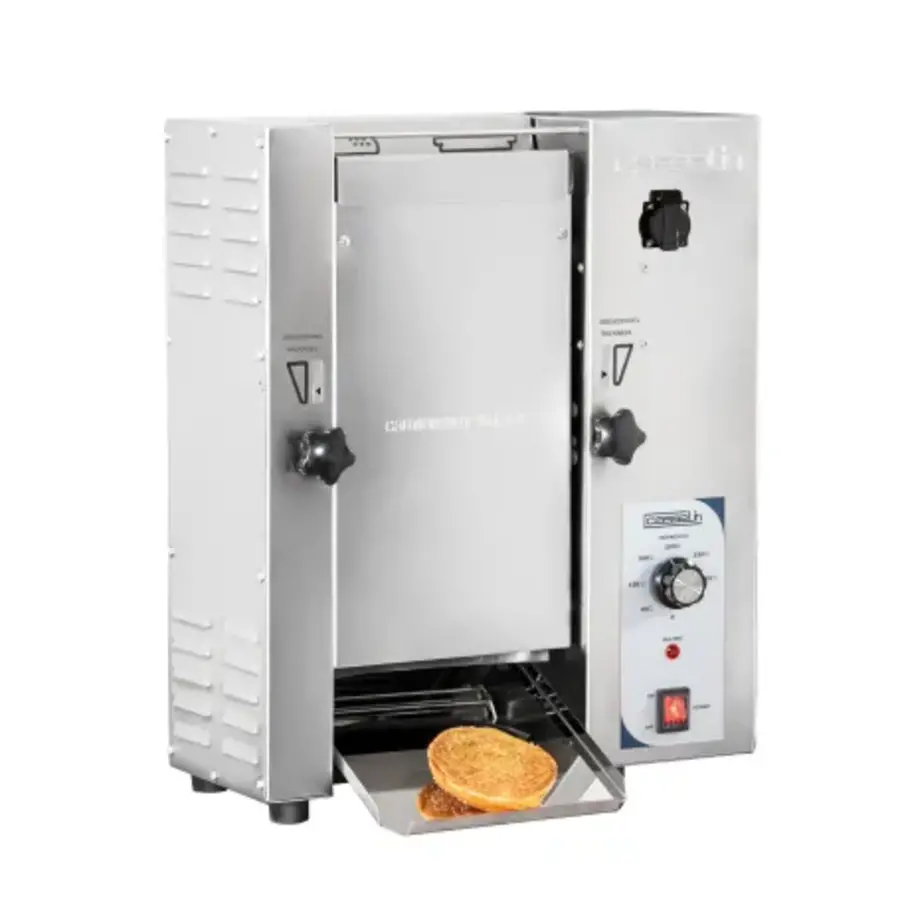 Grille-pain continu simple (vertical) Max. 600/h 1,5 kW (230 V) 460 x 320 x 57 mm