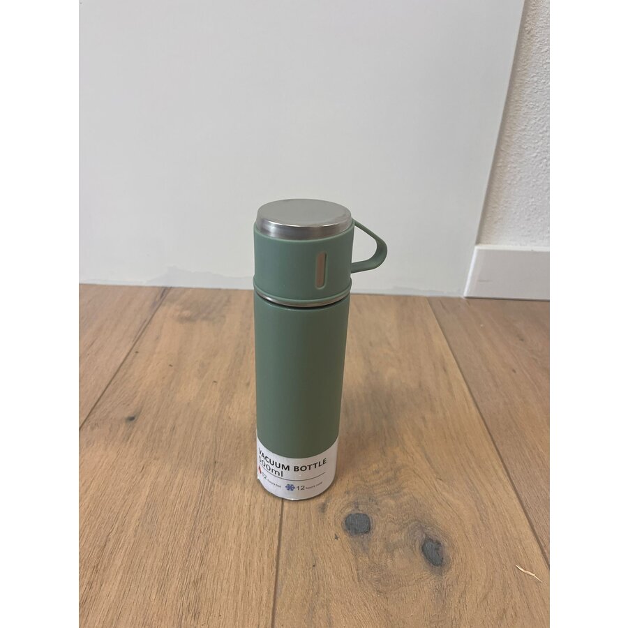 Bouteille thermos 1 litre verte OUTLET