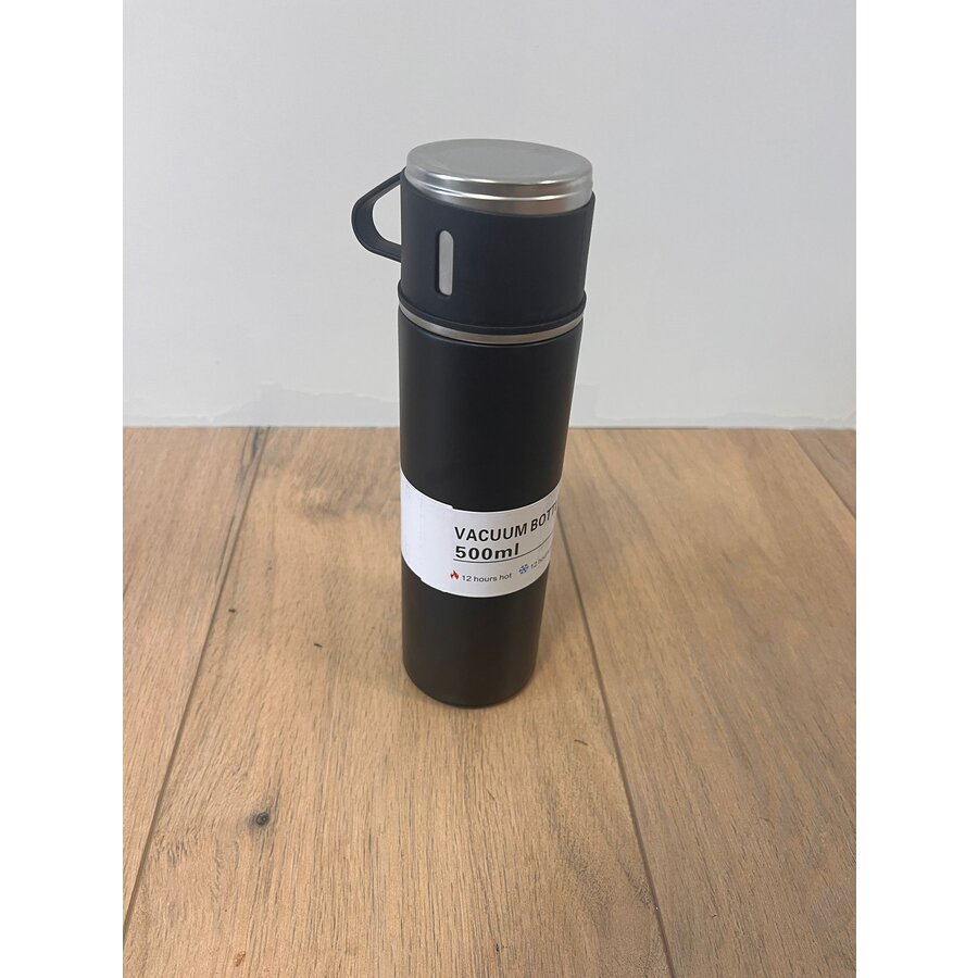 Thermoskanne 1 Liter schwarz OUTLET