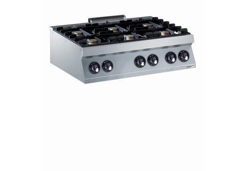  Combisteel Professional Catering Gas Stove 22kW | 6 Burners 