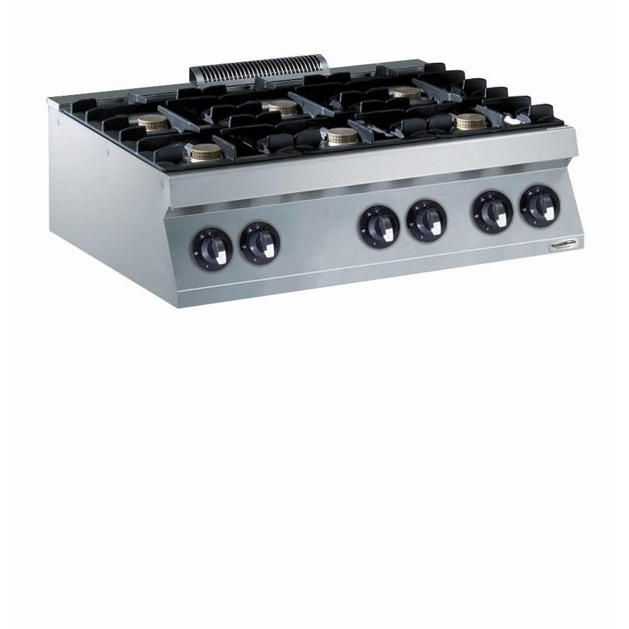 Professional Catering Gas Stove 22kW | 6 Burners