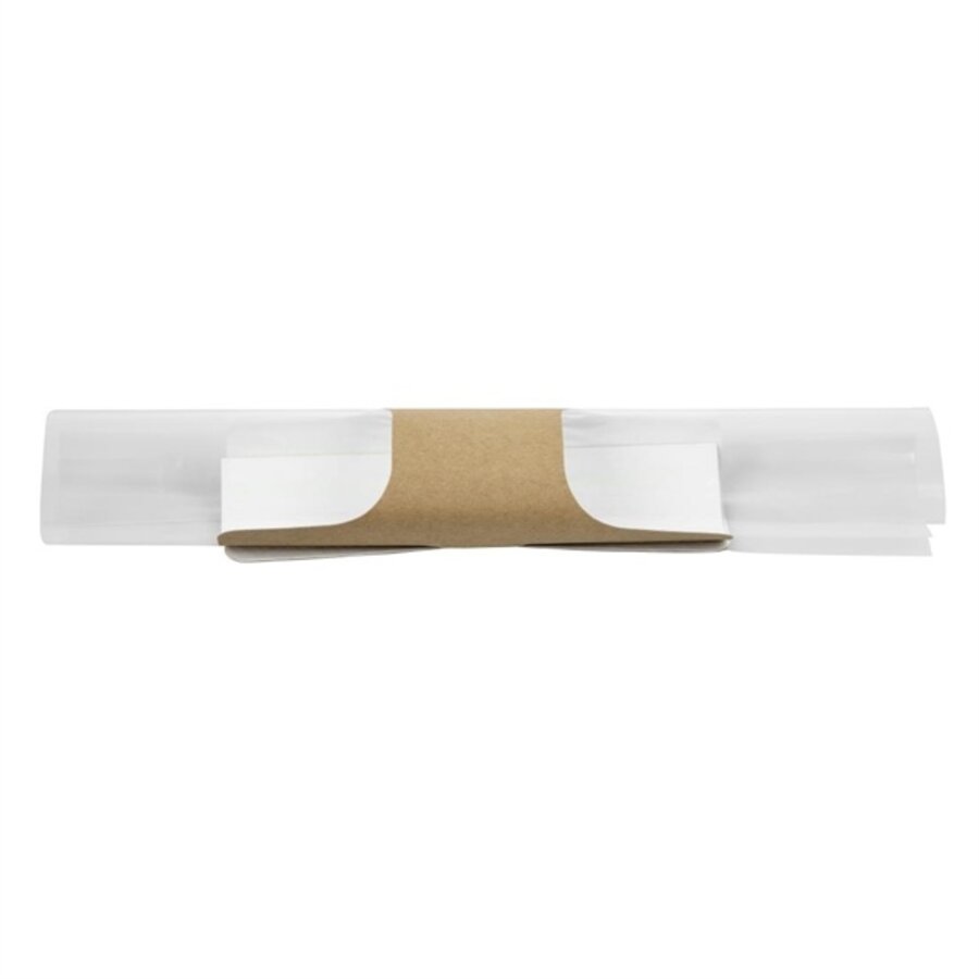 Emballage de baguette recyclable | 500 pièces | 21 cm | Insérer le verrou
