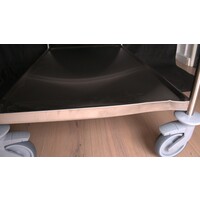 Edelstahl-Servierwagen 3 Tabletts 1095 x 695 x 964 mm OUTLET