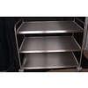 Hupfer Edelstahl-Servierwagen 3 Tabletts 1095 x 695 x 964 mm OUTLET