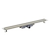 HorecaTraders Caniveau de douche en acier inoxydable 850 x 60 mm 0,53 l/s