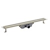 HorecaTraders Caniveau de douche en acier inoxydable 950 x 60 mm 1,00 l/s - 1,15 l/s
