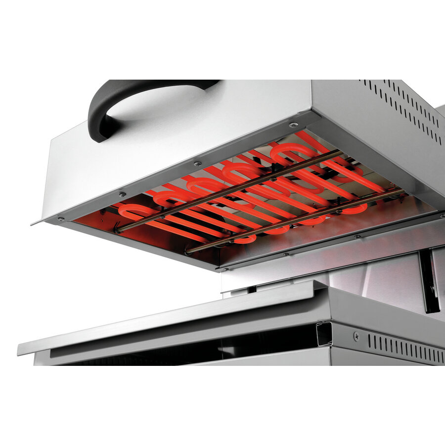 Warmhalte-Salamanderrost 462 x 515 x 532 mm 230 V