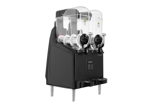  Polar Machine à granité compatible à faible teneur en sucre et en alcool 2x 12Ltr 
