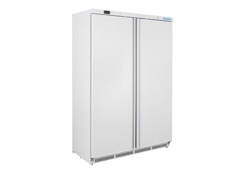  Polar Réfrigérateur professionnel 2 portes 744 L Inox 185,3 x 121,5 x 58,5 cm 