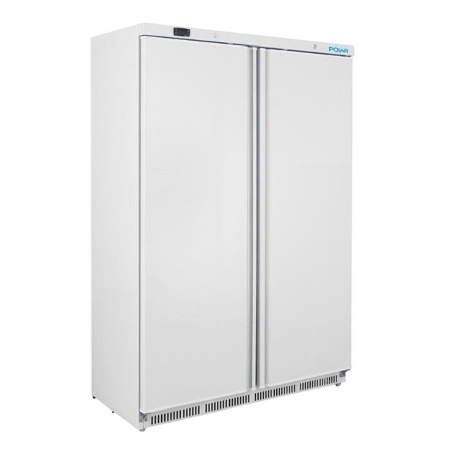 Réfrigérateur professionnel 2 portes 744 L Inox 185,3 x 121,5 x 58,5 cm