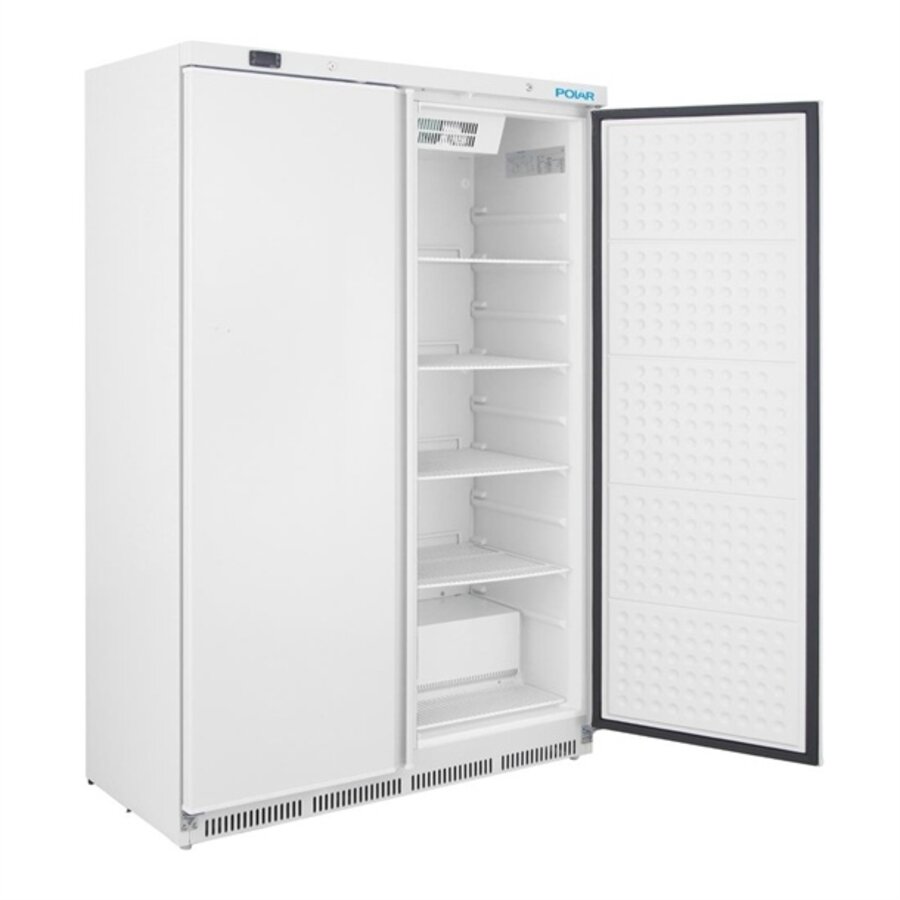 Réfrigérateur professionnel 2 portes 744 L Inox 185,3 x 121,5 x 58,5 cm