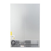 Réfrigérateur professionnel 2 portes 744 L Inox 185,3 x 121,5 x 58,5 cm