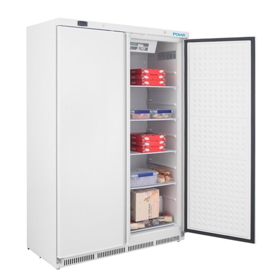 Congélateur professionnel 2 portes 744 L Inox 185,3 x 121,5 x 58,5 cm