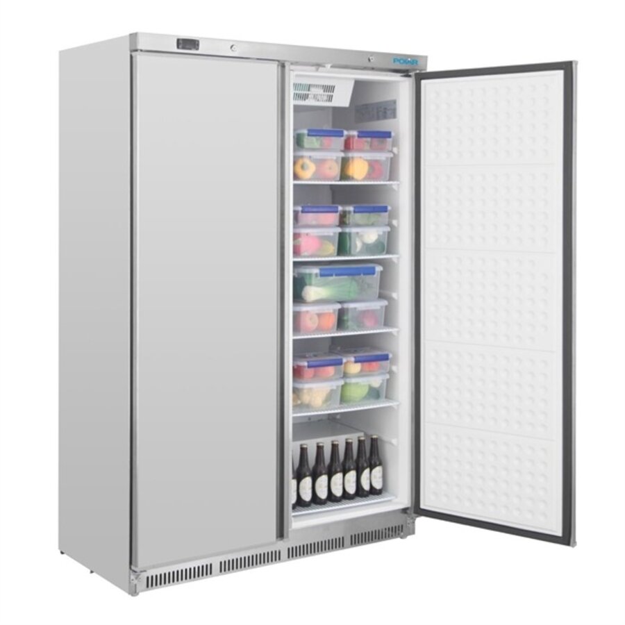 Réfrigérateur professionnel 2 portes 744 L Acier inoxydable 185,3 x 121,5 (x 58,5 cm)