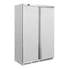 Polar Congélateur professionnel 2 portes 744 L Inox 185,3 x 121,5 x 58,5 cm