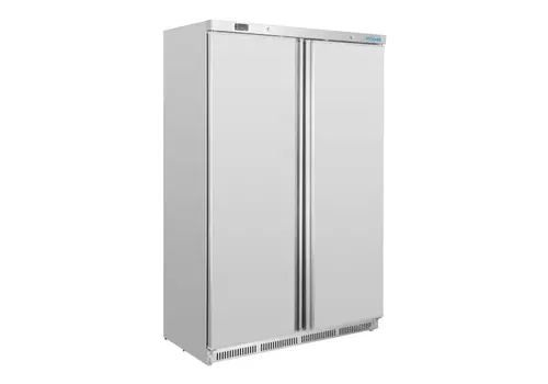  Polar Congélateur professionnel 2 portes 744 L Inox 185,3 x 121,5 x 58,5 cm 