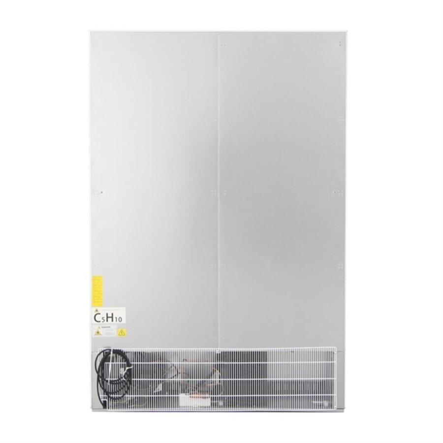 Congélateur professionnel 2 portes 744 L Inox 185,3 x 121,5 x 58,5 cm