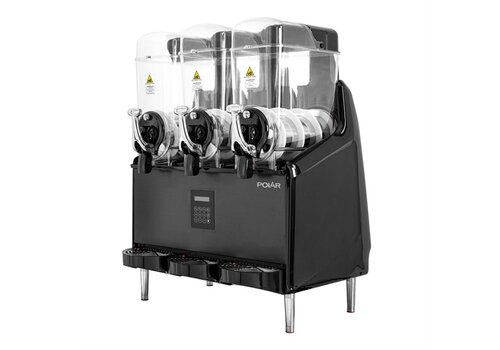  Polar Machine à granité compatible à faible teneur en sucre et en alcool 3x 12Ltr 
