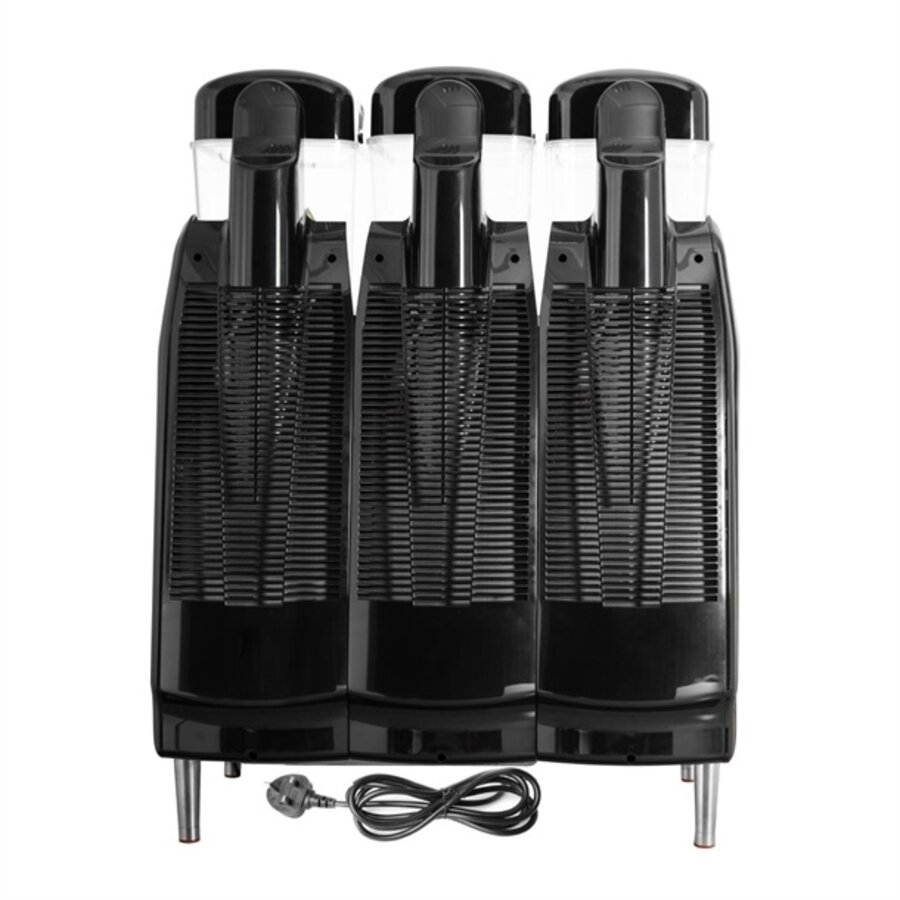 Machine à granité compatible à faible teneur en sucre et en alcool 3x 12Ltr