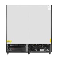 Réfrigérateur 3 portes vitrées noir 1156 L 196,3 x 183 x 76,4 cm